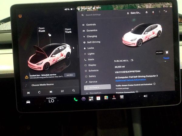 2023 TESLA MODEL 3 — ODOM