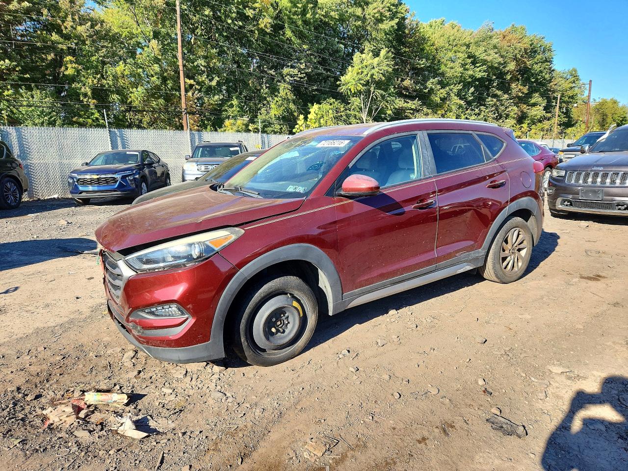 2017 HYUNDAI TUCSON — Front 3/4