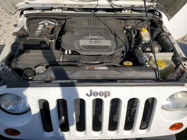 2013 JEEP WRANGLER Sport — Engine bay