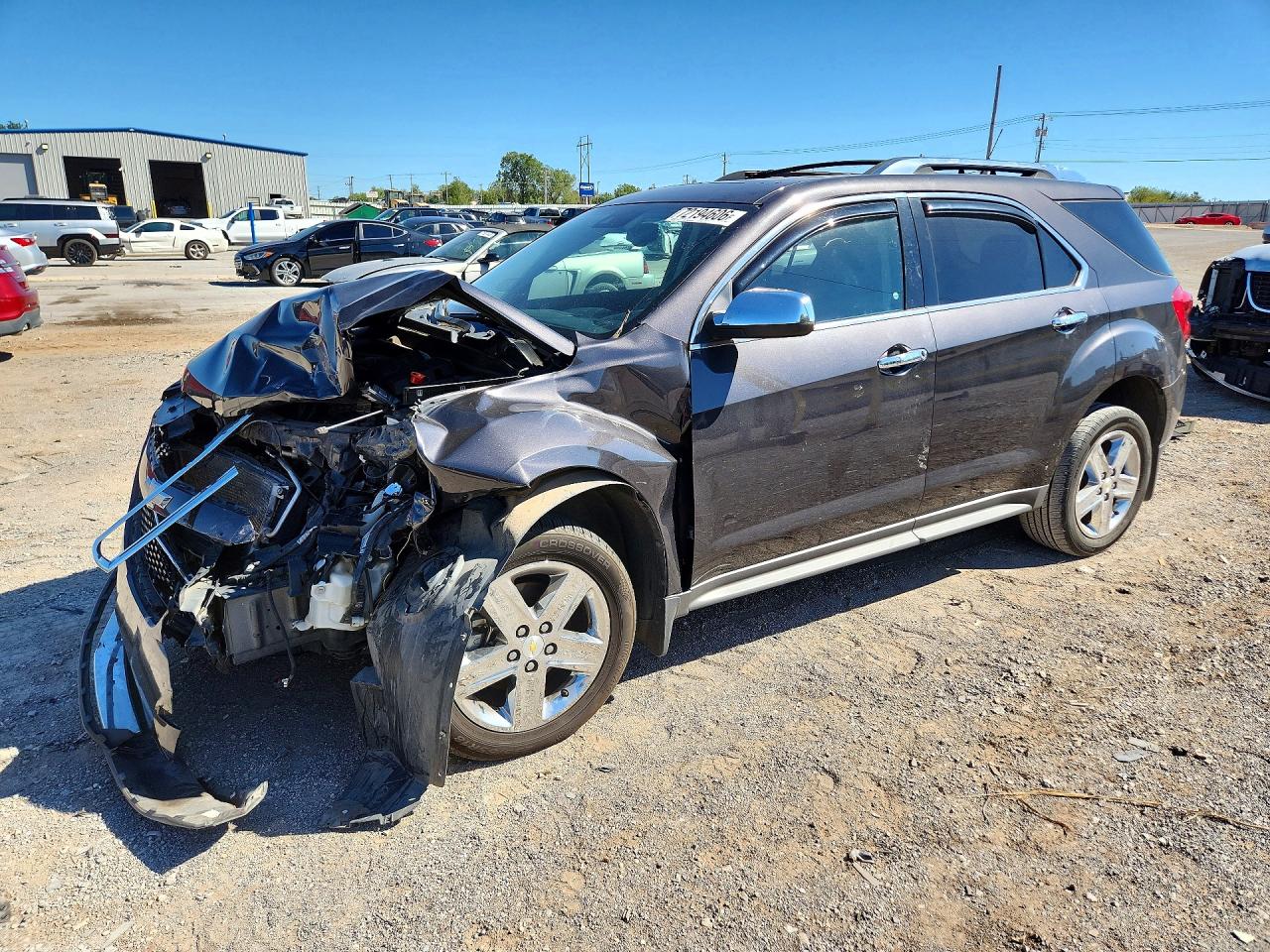 2013 CHEVROLET EQUINOX LTZ — Front 3/4