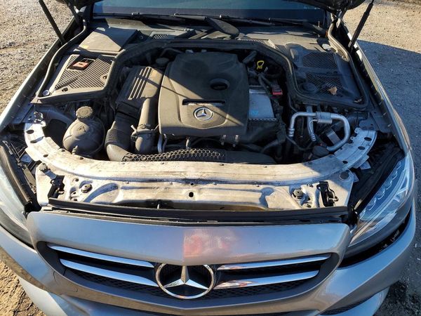 2015 MERCEDES-BENZ C-CLASS 4-MATIC — Engine bay
