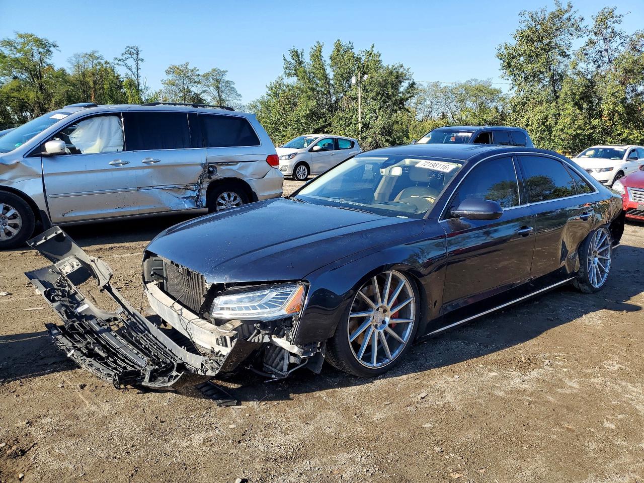 2015 AUDI A8 L — Front 3/4