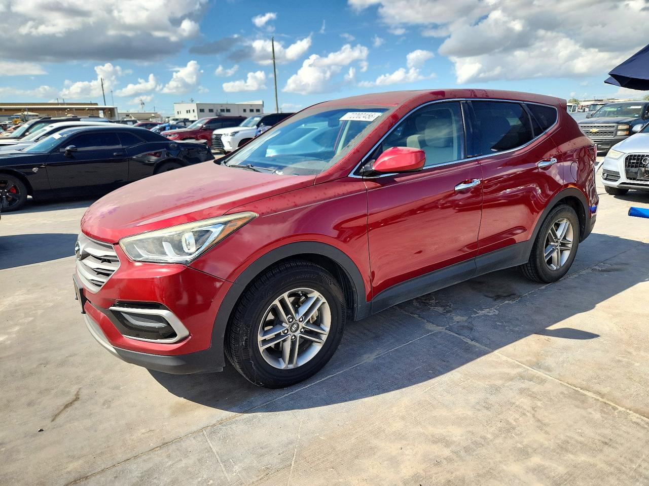 2017 HYUNDAI SANTA FE Base — Front 3/4