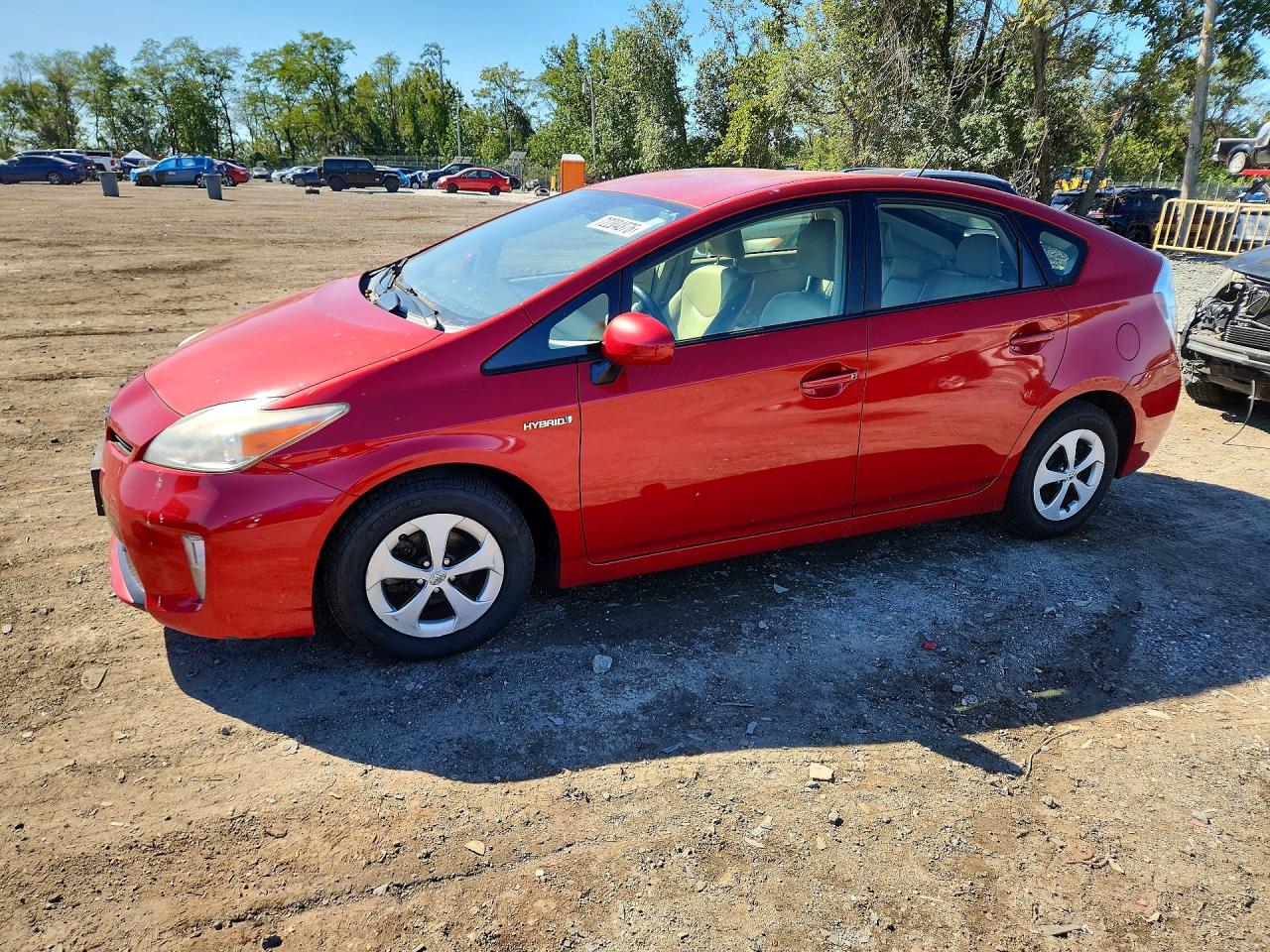 2012 TOYOTA PRIUS — Front 3/4