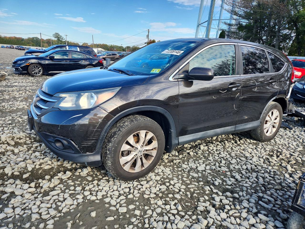 2013 HONDA CRV EX — Front 3/4