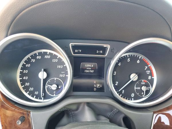 2014 MERCEDES-BENZ ML ML550 4-MATIC — ODOM