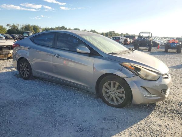 2014 HYUNDAI ELANTRA GLS (Middle) — Passenger 3/4