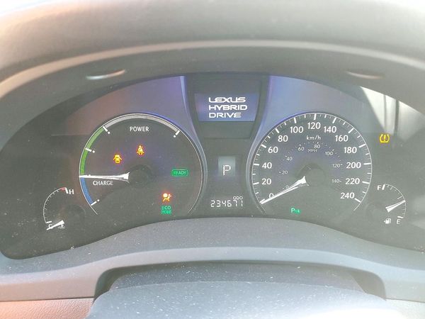 2012 LEXUS RX 450h — ODOM