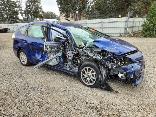 2012 TOYOTA PRIUS — Passenger 3/4
