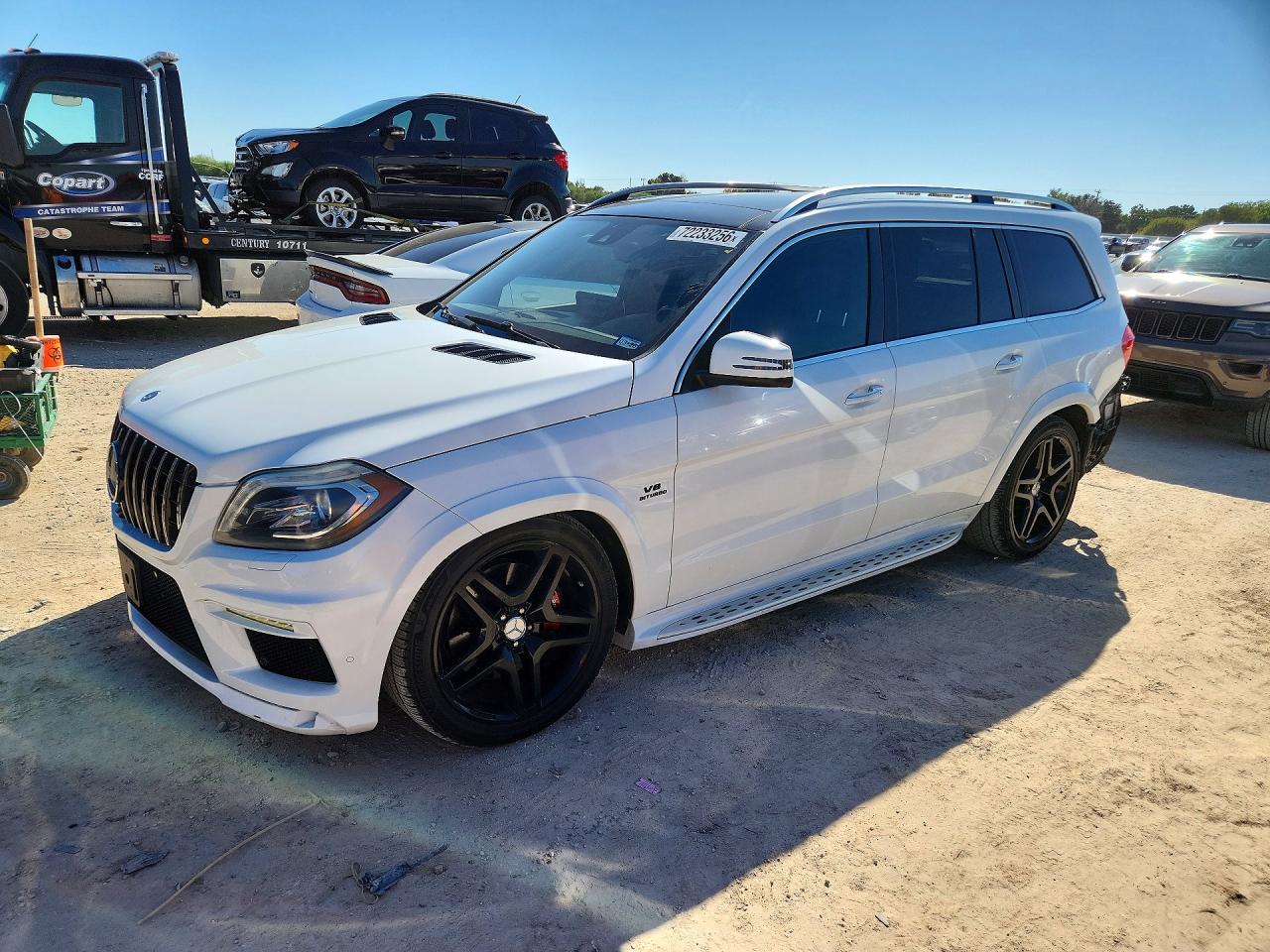 2015 MERCEDES-BENZ GL GL550 4MATIC — Front 3/4