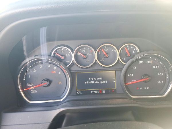2020 CHEVROLET SILVERADO RST — ODOM
