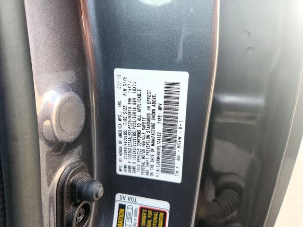 2015 HONDA CRV Touring — VINS