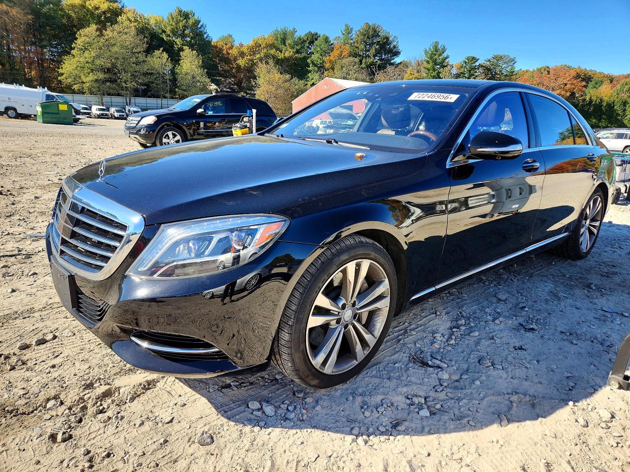 2014 MERCEDES-BENZ S S550 4-MATIC — Front 3/4