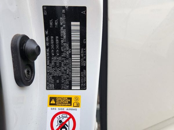 2018 TOYOTA HIGHLANDER SE/XLE — VINS