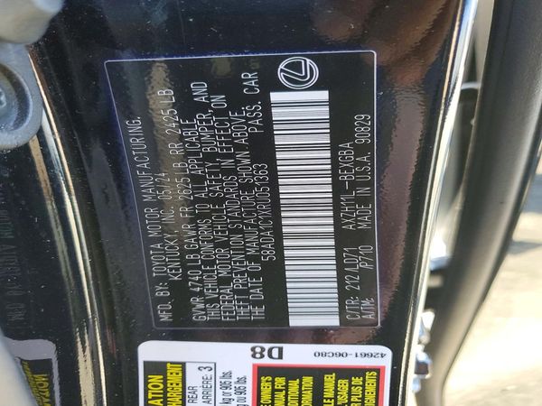 2024 LEXUS ES