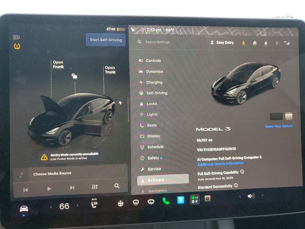 2023 TESLA MODEL 3 — ODOM