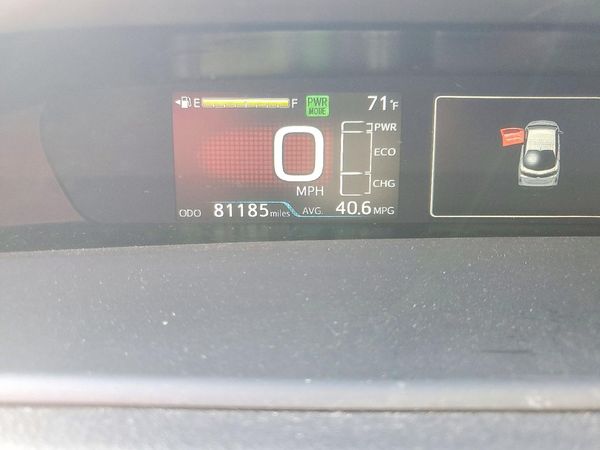 2022 TOYOTA PRIUS — ODOM