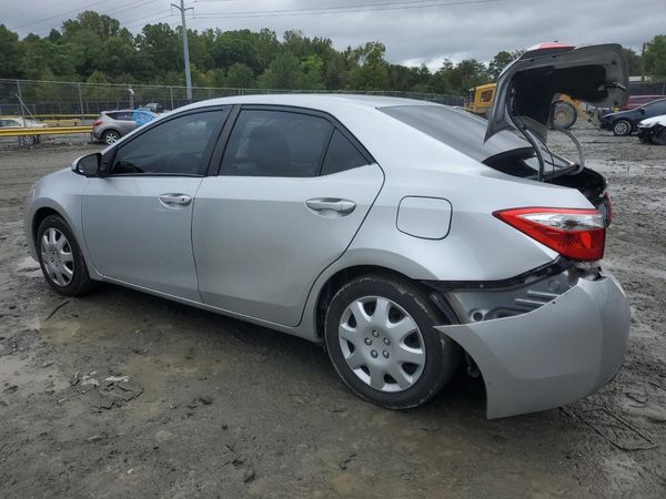 2016 TOYOTA COROLLA