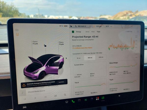 2023 TESLA MODEL Y — ODOM