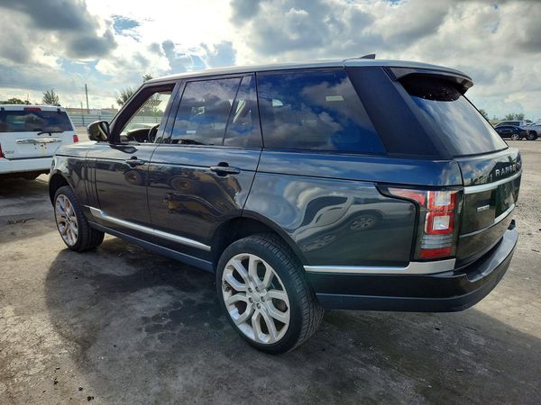 2017 LAND ROVER RANGE ROVER HSE — DSRA