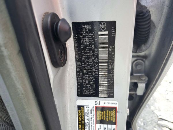 2014 TOYOTA CAMRY — VINS