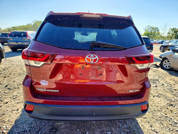 2019 TOYOTA HIGHLANDER SE/XLE — DIRR