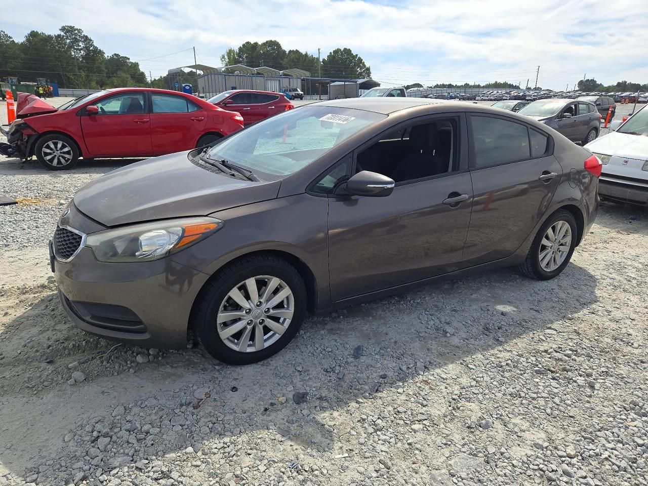 2014 KIA FORTE LX, EX — Front 3/4