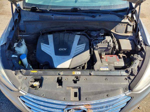 2014 HYUNDAI SANTA FE TOP — Engine bay