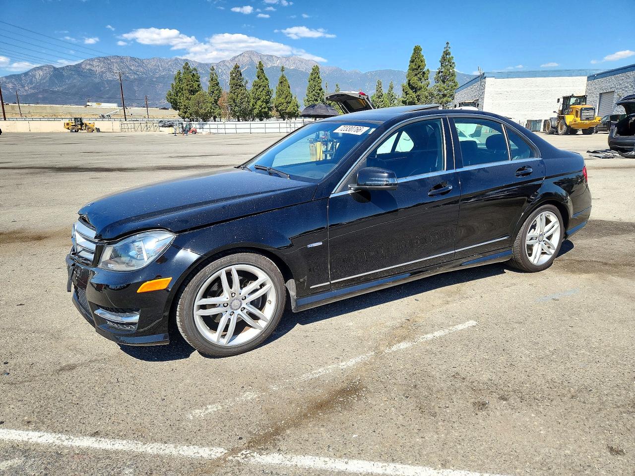 2012 MERCEDES-BENZ C C250 — Front 3/4