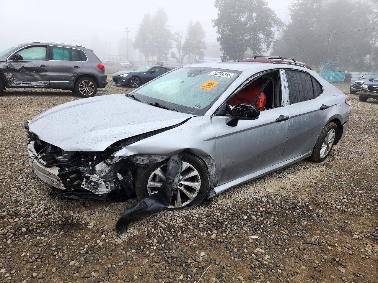 2021 TOYOTA CAMRY LE — Front 3/4