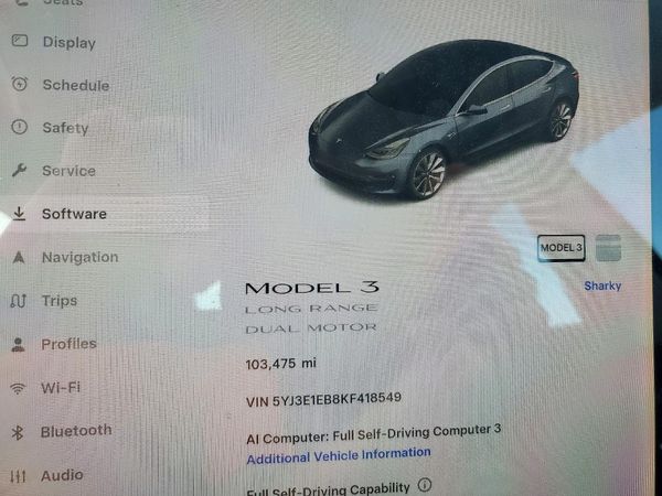 2019 TESLA MODEL 3 — ODOM