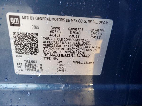 2024 CHEVROLET EQUINOX LS — VINS