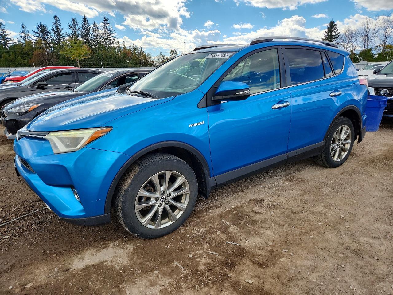 2016 TOYOTA RAV4 Limited (G Grade) — Front 3/4