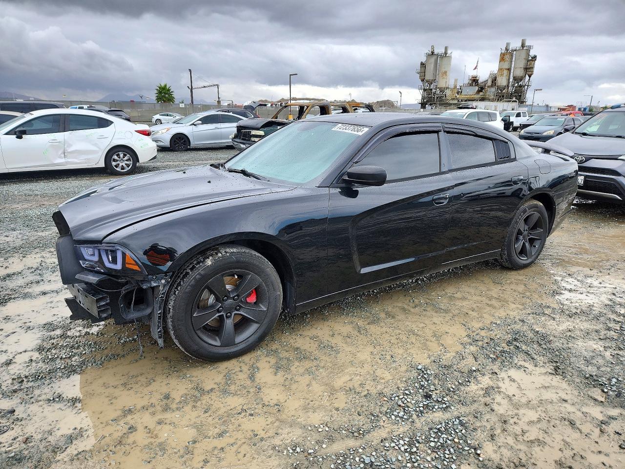 2014 DODGE CHARGER SXT — Front 3/4