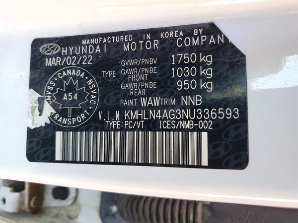 2022 HYUNDAI ELANTRA SEL w/ Premium Pkg — VINS