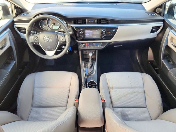 2016 TOYOTA COROLLA L/LE — CKPT