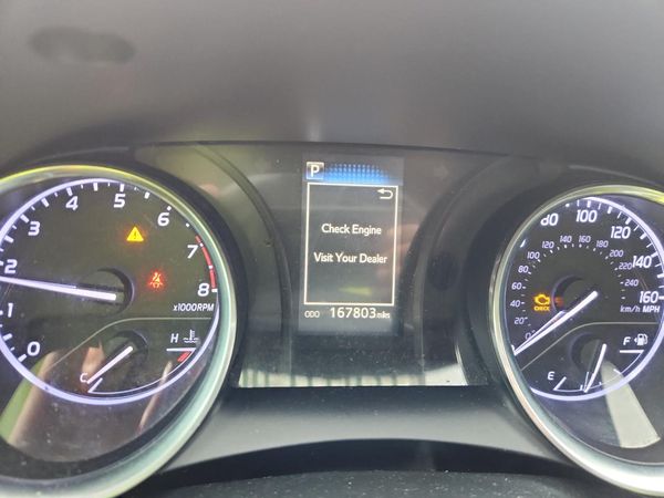 2019 TOYOTA CAMRY L/LE/SE/XLE — ODOM