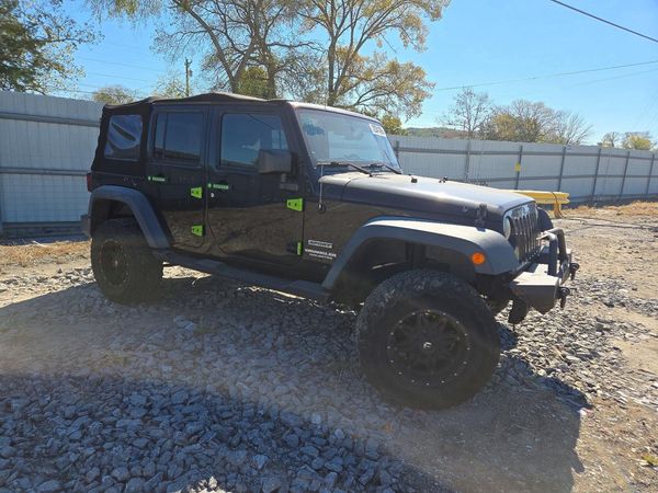 2012 JEEP WRANGLER — Passenger 3/4