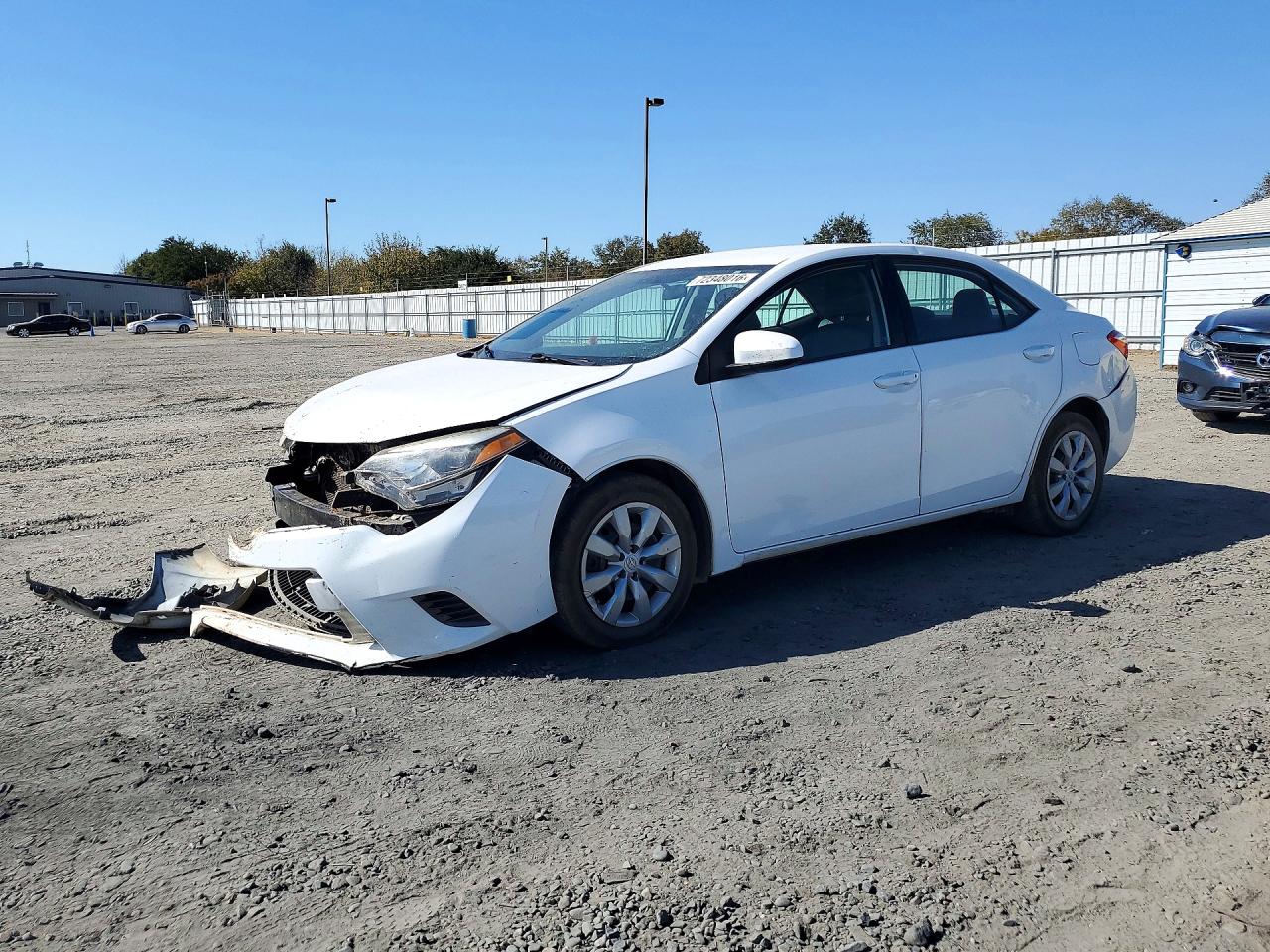 2016 TOYOTA COROLLA L/LE — Front 3/4