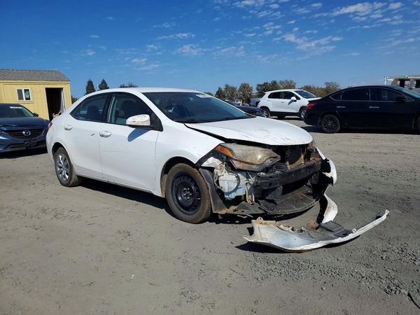 2016 TOYOTA COROLLA L/LE — Passenger 3/4