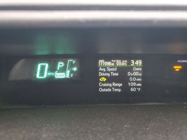2012 TOYOTA PRIUS — ODOM