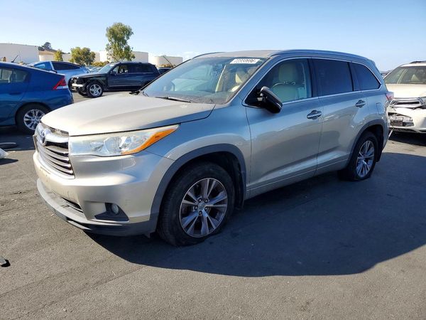 2014 TOYOTA HIGHLANDER Base/Hybrid — Front 3/4