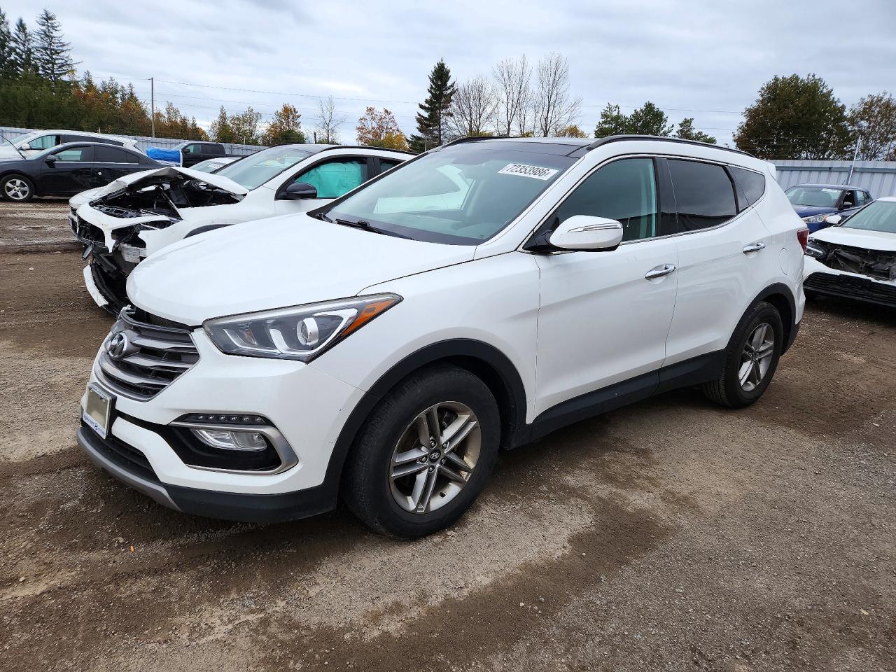 2017 HYUNDAI SANTA FE — Front 3/4