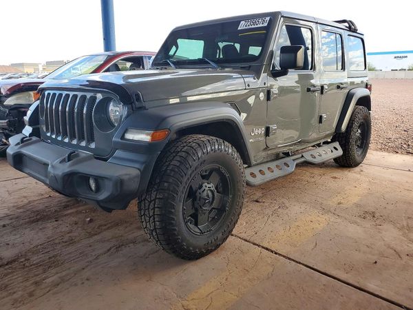 2018 JEEP WRANGLER UNLIMITED — DSFA — Front 3/4