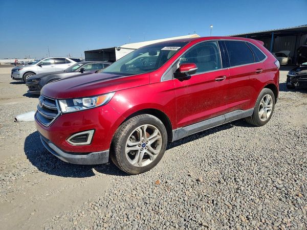 2017 FORD EDGE Titanium — Front 3/4