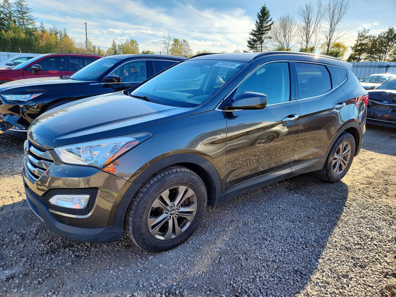 2014 HYUNDAI SANTA FE GLS — Front 3/4