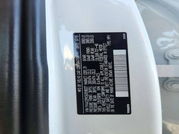 2016 VOLVO XC90 SV42 Momentum — VINS