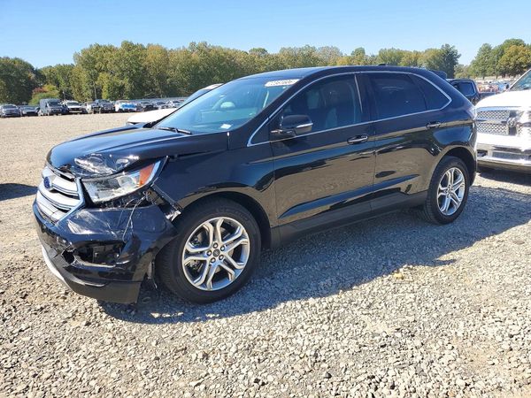 2018 FORD EDGE Titanium — Front 3/4