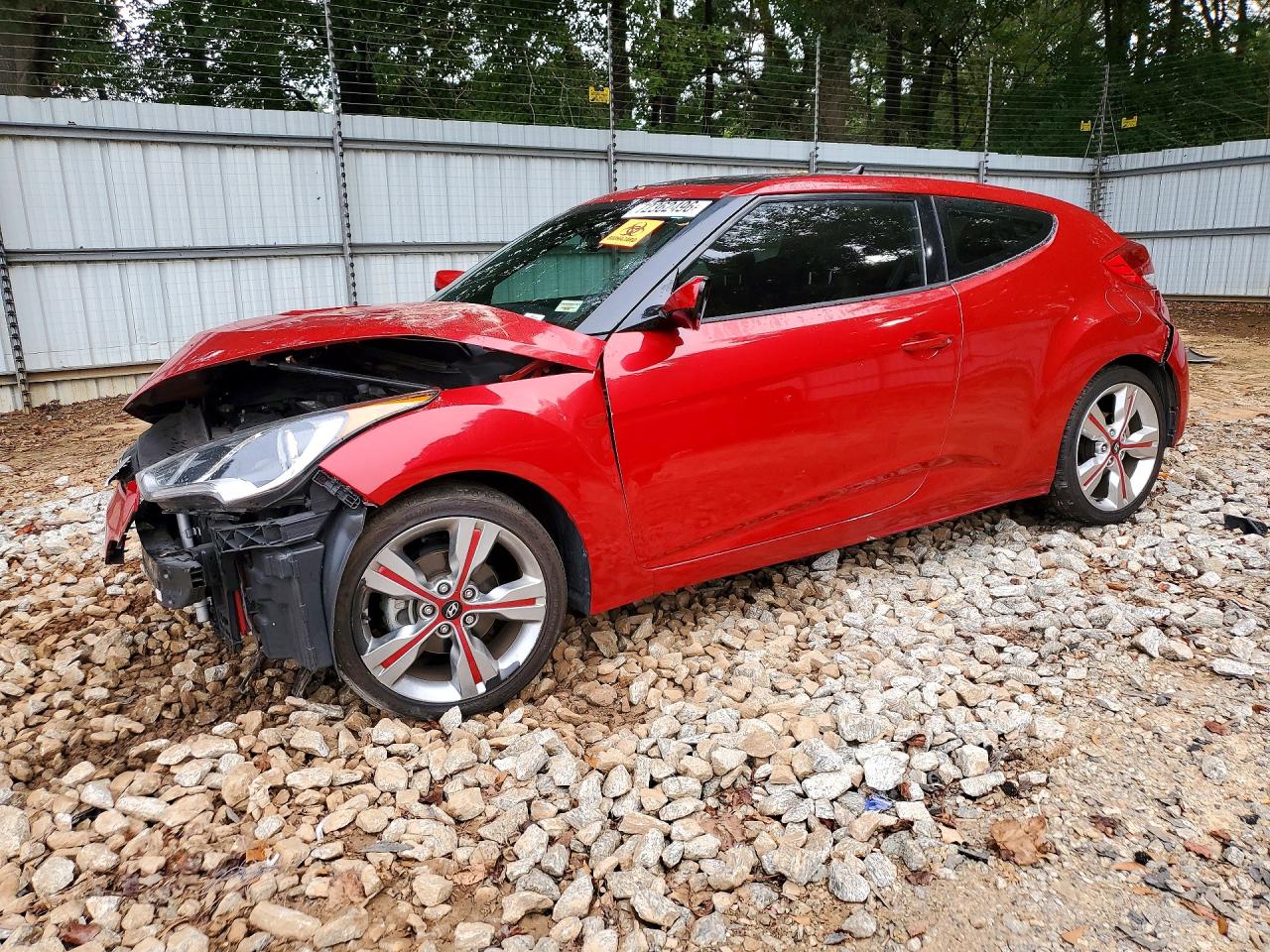 2017 HYUNDAI VELOSTER — Front 3/4