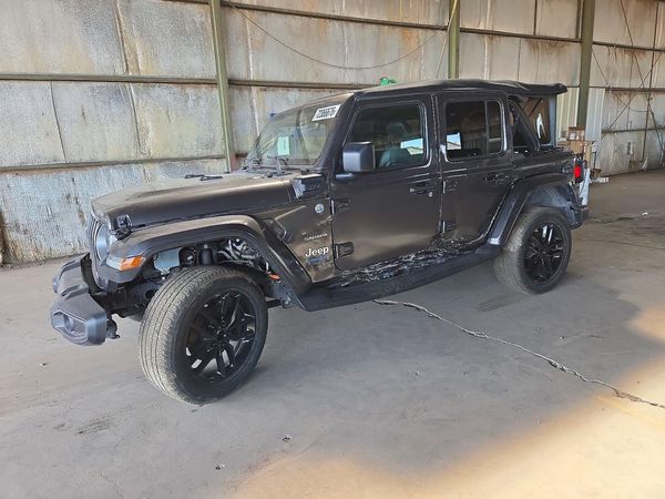 2021 JEEP WRANGLER — Front 3/4
